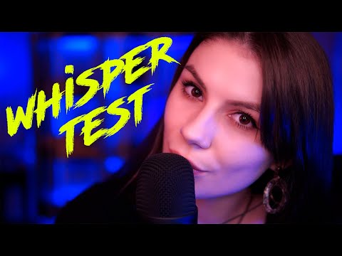 ASMR Whisper Trigger Test 💎 New Mic Fifine K690