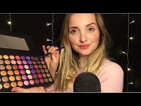 🧖🏽‍♀️BEST FRIEND DOES YOUR makeup 💄 ~ personal attention and tingles ASMR