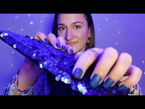 ASMR • Scratching and Whispering for a Sleepy Night 💫