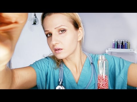 Medical ASMR EAR Exam and Ear Cleaning by a NOVICE NURSE Roleplay | Ear Cupping and Glove Touch