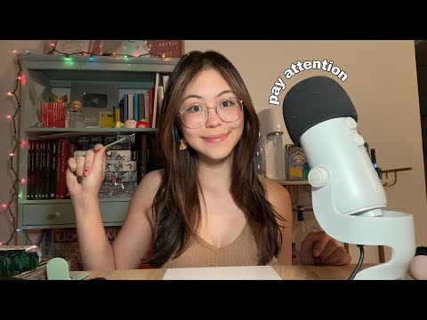 ASMR Pay Attention to Me and Focus Tingle Tests