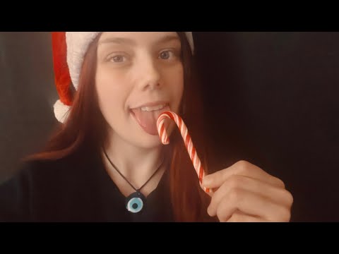 ASMR | Patreon Saw It First | Candy Cane Mouth Sounds