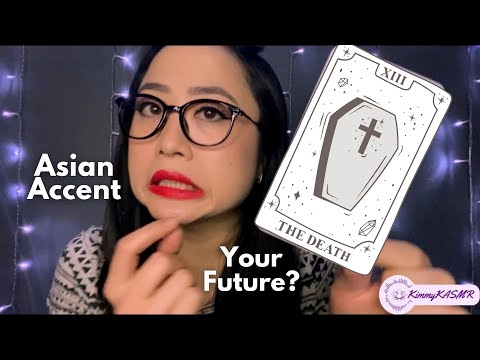 ASMR | Mean Asian Lady Reads Your Future, Tarot Reading, Asian Accent