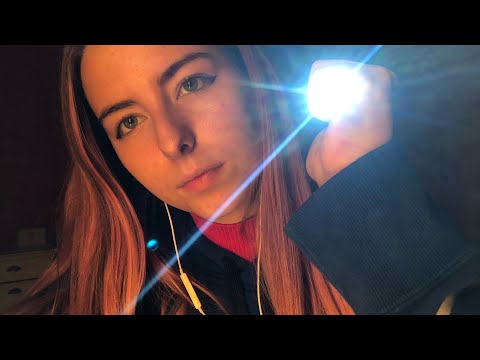 ASMR| Light Triggers ( Follow my instructions + Eye exam)