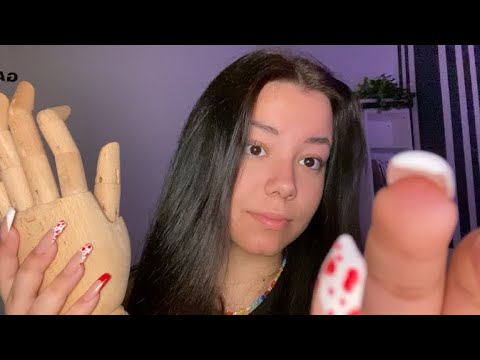ASMR | Κάνω Tapping Πάνω σου | Tapping on your face | Tapping with long nails