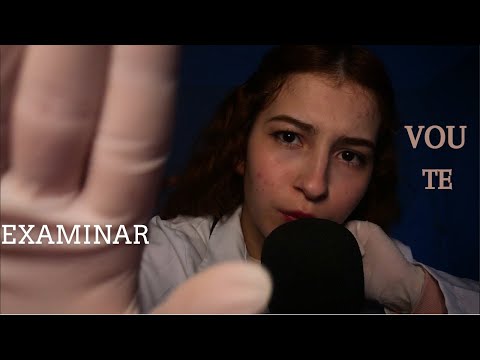 ASMR | MÉDICA TE EXAMINANDO (Roleplay)