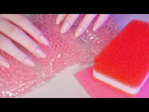 ASMR 眠りを引き起こすトリガー / Hypnotic Triggers 1Hour (Tapping, Scratching, Fizzy, Crinkles, etc) No Talking