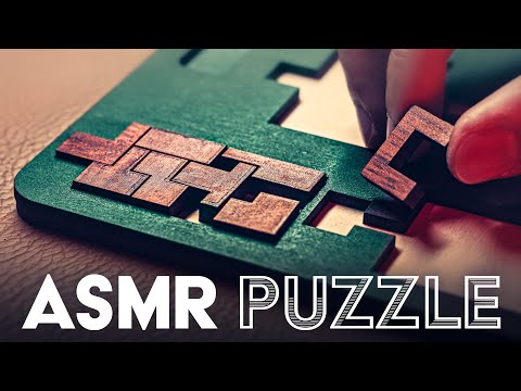 ASMR Solving "Sixpack" WOOD PUZZLE (Part 1/6) 😴NO TALKING for SLEEP
