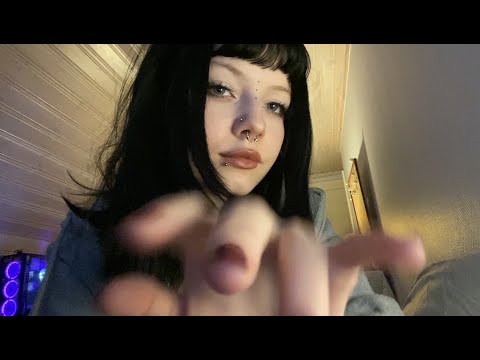 my first asmr (no talking, tapping, hand movements)