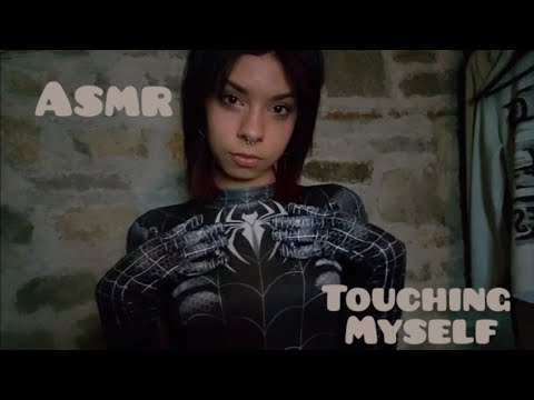 ASMR ◇ Black spidergirl suit 🖤