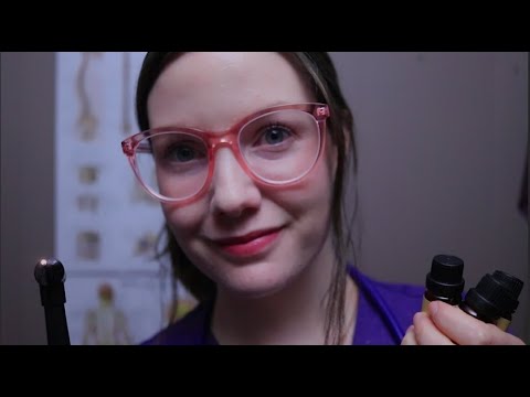 [ASMR] Cranial Nerve Exam Roleplay for Concussion (Whispered)