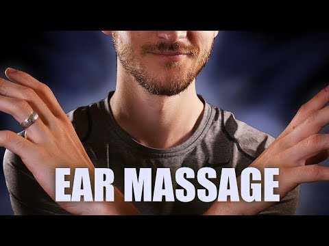 Relaxing Rainy Ear Massage ASMR - whispering -