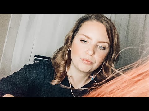 ASMR | The girl in the back of the class plays with your hair