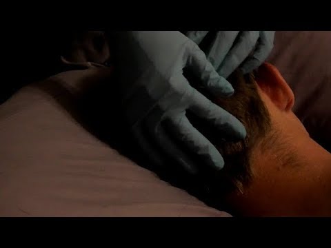 ASMR Scalp Exam/Scratch/Massage (Real Person, No Talking)