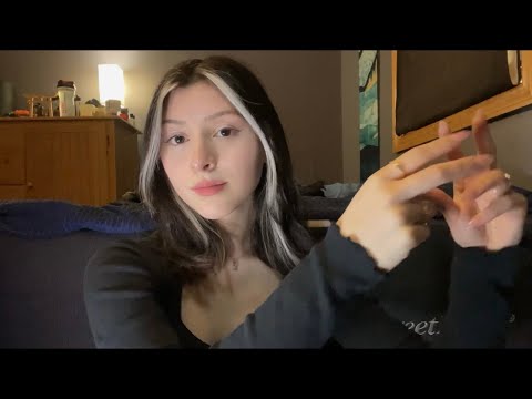 ASMR TRIGGER WORDS + INVISIBLE TRIGGERS 🪄 unpredictable, ear to ear whispers :)