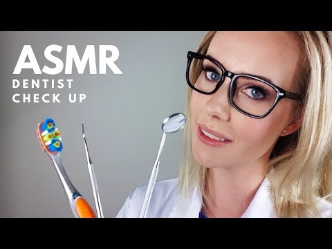ASMR Dentist Role Play 👄 Cleaning and Yearly Examination / Check up