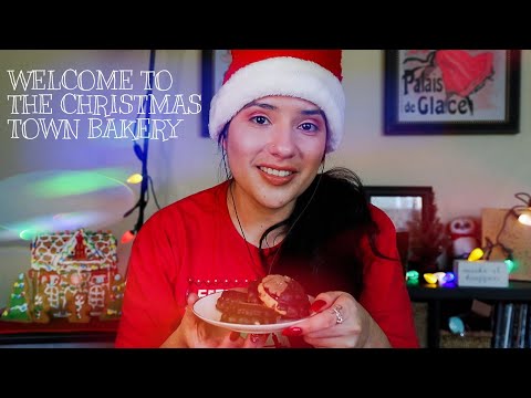 ASMR ROLEPLAY- WELCOME TO THE CHRISTMAS TOWN BAKERY | TWELVE DAYS OF CHRISTMAS- DAY 8