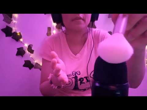 asmr ♡ Brushing Microphone | Fast and aggressive | no talking