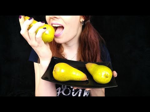ASMR | Juicy Crunchy Pears (No Talking) | Eating Sounds