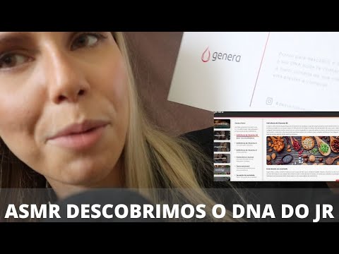 ASMR DESCOBRIMOS SOBRE O DNA DELE -  Bruna ASMR