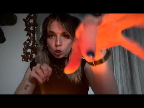 extremely choatic asmr | fast, unpredictable, tingly triggers for sleep *dim lighting*