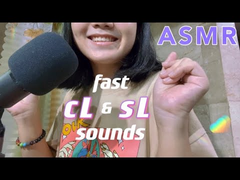 ASMR | 10 FAST TRIGGER WORDS IN 30 MINUTES | mouth sounds | chaotic visuals | leiSMR