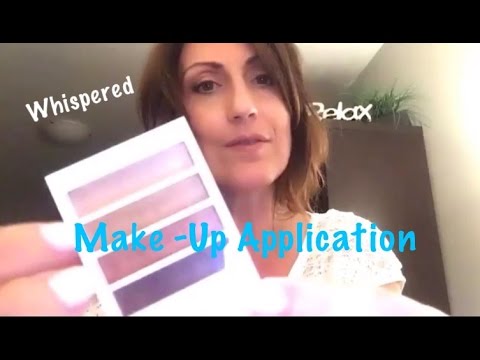 ASMR Whispered Make-Up Application for Relaxation | Tingly Sounds | Calming