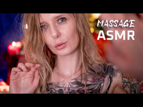 ASMR  Oily Massage for You and Me ~SLEEP~ (personal attention, hand movements, layered sounds)