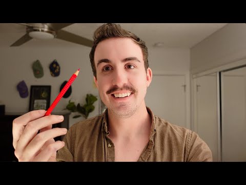 asmr drawing on you ( I'm your stylist!)