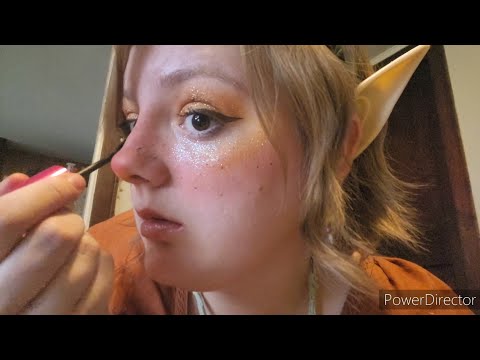 ASMR- Halloween GRWM Elf Costume! (get ready with me) Handing out Candy🍬
