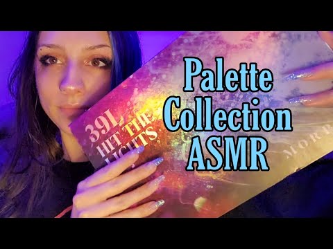 ASMR Palette Collection | Palette Tapping, Whispering, Mic Brushing