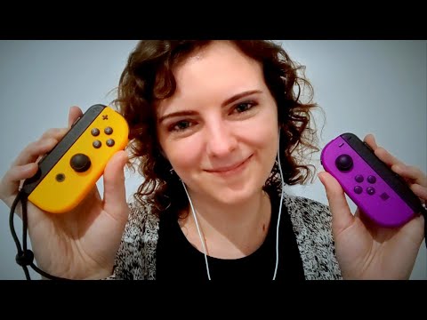 ASMR Controller Sounds | Rambling About Video Games 🎮