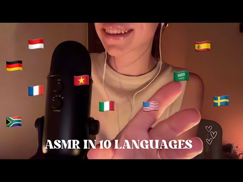 ASMR Trigger Words in Different Languages ♡