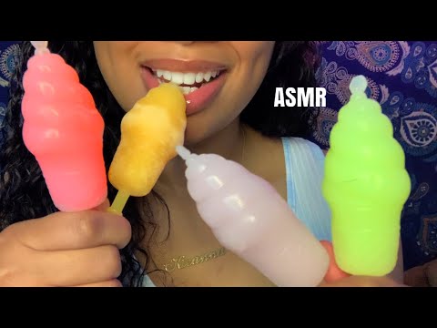 ASMR | Ice Cream Fruit Slush 🍦🥭🍇🍓