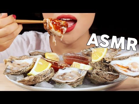 ASMR RAW OYSTERS 생굴 먹방 | MINEE EATS