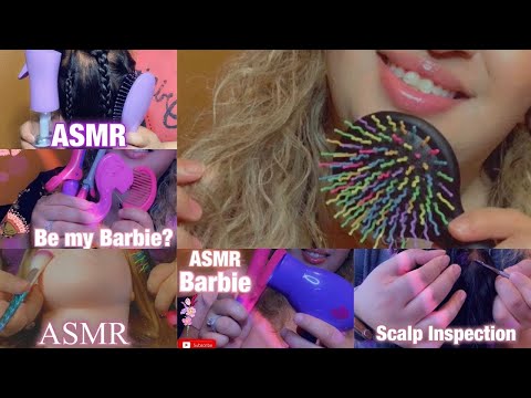 ASMR| Preview Compilation: Hair brushing, scalp check, scalp scratching, roleplays | 😴💤