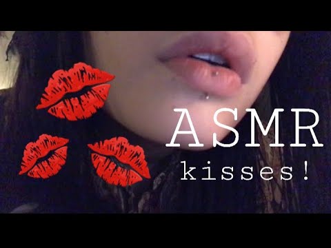 ASMR kisses 💋 (whispering, kissing, lofi)