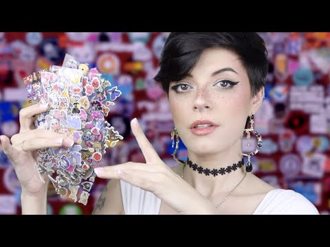 ASMR | STICKER Therapy ⭐ (Covering Your Entire Face)
