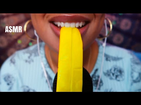 ASMR | Different Candy/Food Crunches 🍇🍿🍫 1 Minute of Eating Sounds | No Talking