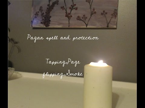 ASMR Pagan blessing and cleansing (Actual spell written by me)