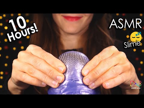 [10 Hours No Talking ASMR] 😴 99.99% of YOU Will Fall ASLEEP (Brain Melting SLIME)