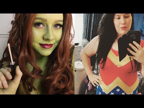 Asmr Role Play ☆ Wonderwoman & Poison Ivy do your Makeup! ☆ Collab with Oopsy Daisy ASMR