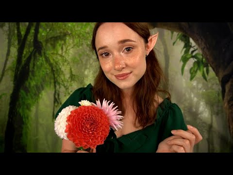 ASMR Elven Druid Magically Takes Care of You (Personal Attention, Nature Sounds, Hair Combing)