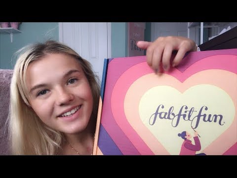 ASMR Unboxing My FabFitFun Fall Box