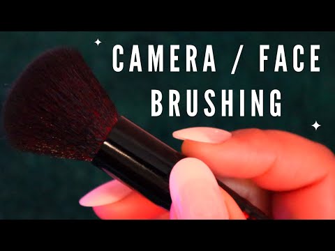 ASMR | Relaxing Camera Brushing / Brushing Your Face - No Talking