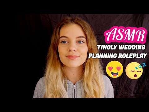 ASMR Tingly Planning Your Wedding RP - Close Up Whispering 💤