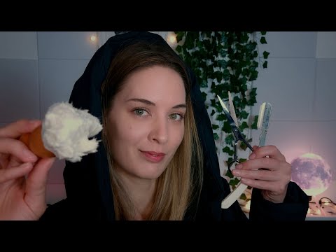 ASMR | Rainy Barbershop Roleplay | Taking Care Of Your Hair And Beard Before Closing The Shop