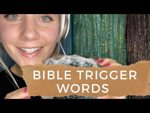 ASMR Bible Trigger Words | Wind Guard Sounds | Brushing