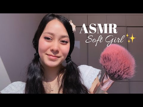 ASMR ✨ Soft Girl Does Your Makeup For a Date Roleplay