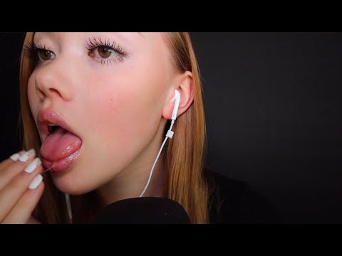 ASMR| FAST & AGGRESSIVE SPIT PAINTING ON YOUR FACE💦❤️